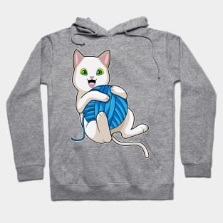 Cat Wool yarn ball Hoodie